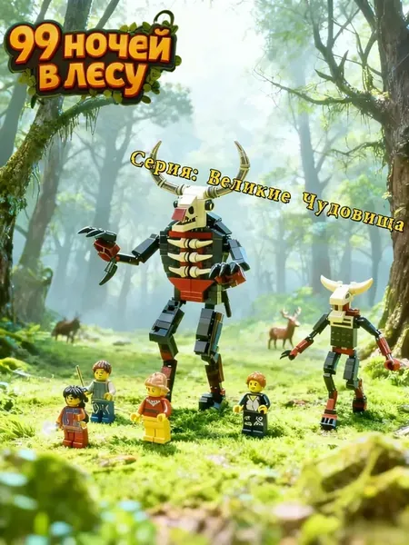 99 ночей в лесу lego набор
