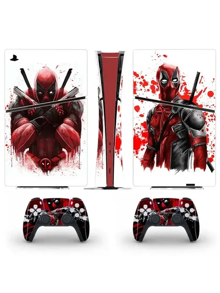 Наклейка д я Sony PS5 Digital, светло-коричневый