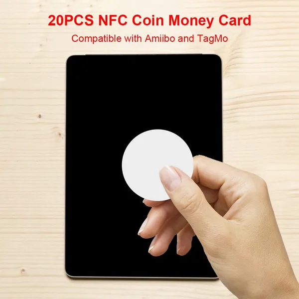 NFC-карта NTAG215, 20 шт., совместима с Amiibo и TagMo