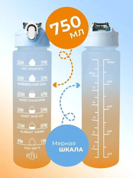 Спортивная бутылка, 780 мл