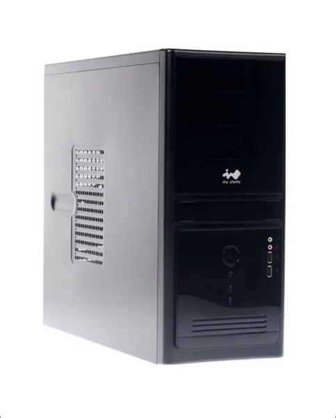 Inwin Системный блок Системный блок Inwin EC021 с дисководом (i3-6100, 8gb, ssd 256,Intel HD Graphics 630) (Intel Core i3-6100, RAM 8 ГБ, SSD 256 ГБ, Intel HD Graphics 630, Windows 10 Pro), черный