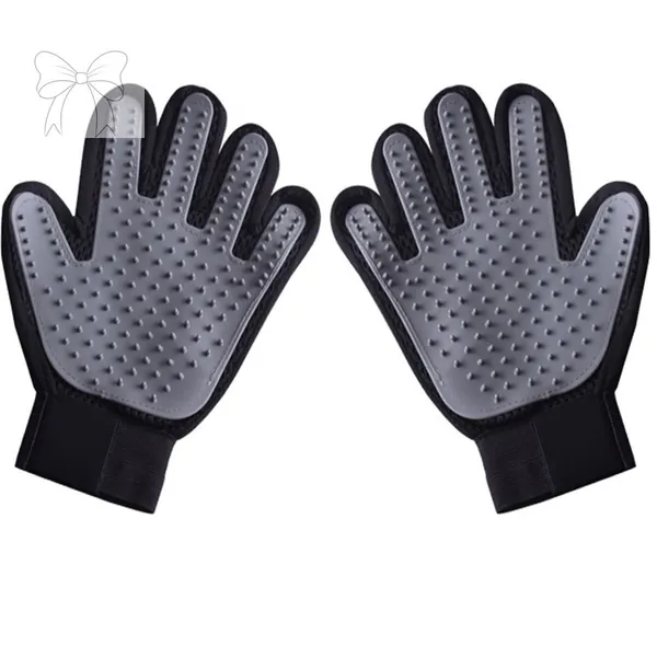 Перчатки для ухода за домашними животными, щетки для щадящей линьки кошек, рукавицы для удаления шерсти домашних животных для собак, перчатки для мытья длинношерстных и короткошерстных собак и кошек