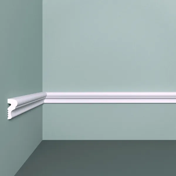 Молдинг декоративный для стен bello deco М11 (2000 х 25 x 12 мм)