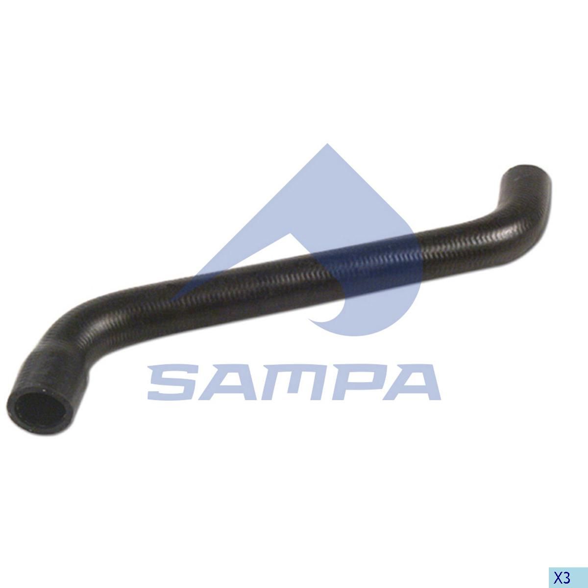 Трубопровод охлаждающей жидкости DAF F 95, 95 XF, XF 95 Sampa 050.138