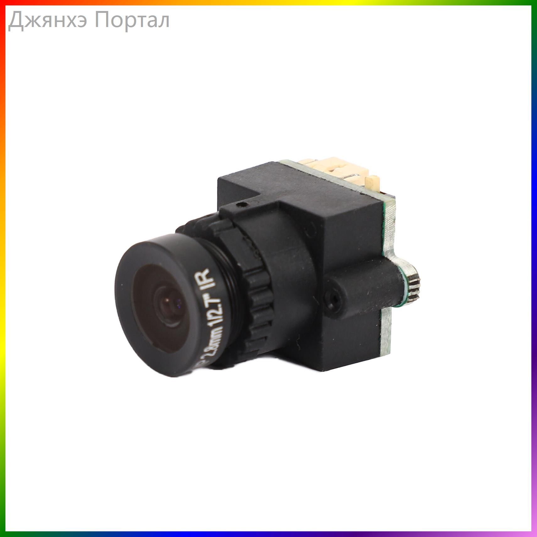 FPV-камера 1000TVL с широкоугольным объективом 2,8 мм, CMOS-матрицей, стандартом NTSC и PAL для QAV250, автомобильные запчасти и аксессуары (черная)