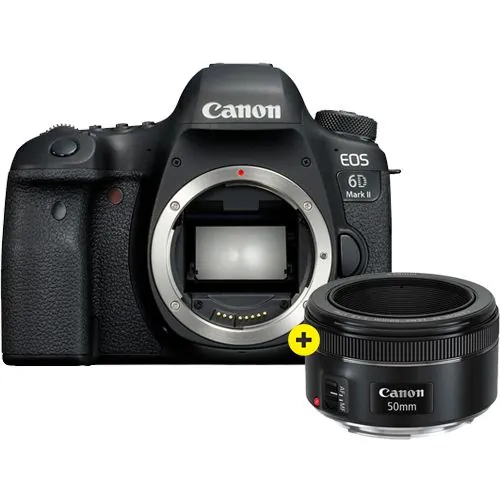 Фотоаппарат Canon EOS 6D Mark ii kit EF 50mm f/1.8 STM