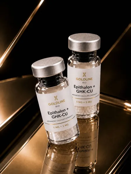 GOLDLINE BIO Epithalon+GHK-CU 5мг+ 5мг Эпиталон+гхк-ку