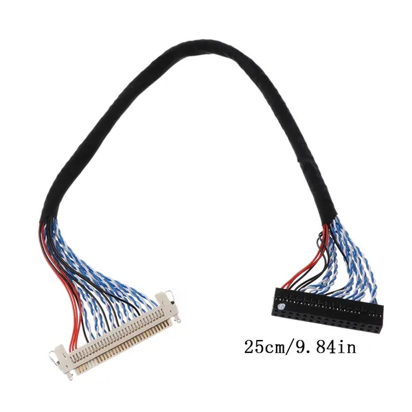 Крючки для кабеля LVDS D8 FIX-30P-D8 FIX 30 двойных контактов 2ch 8bit с шагом 1,0 мм 17-21 дюйм