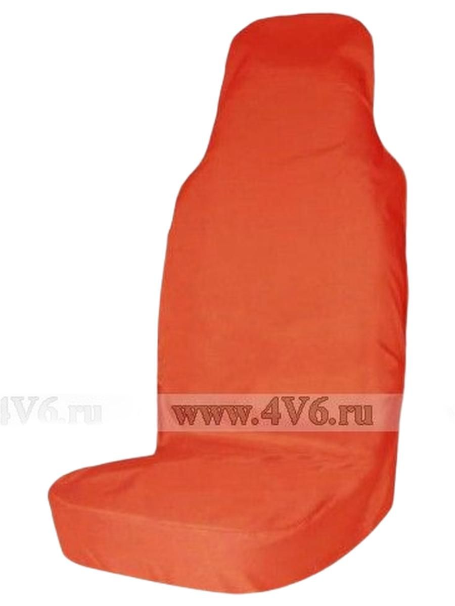 Чехол T-Plus грязезащитный на переднее сиденье, оксфорд 240, 1 шт., оранжевый