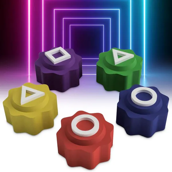 Настольная игра Гонгги из PLA с элементами Кальмара , 3D-печать