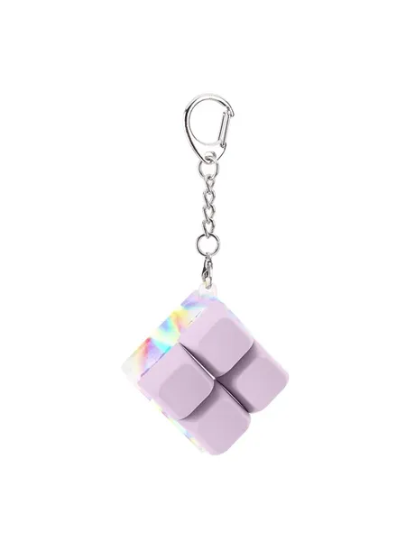 4 клавиши фиджет-кейдж с LED для ПК, цвет Purple B Style