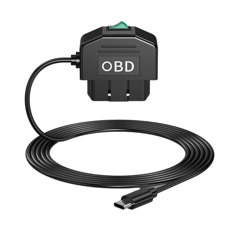 Кабель OBD для видеорегистраторов, - Тип прямой головы