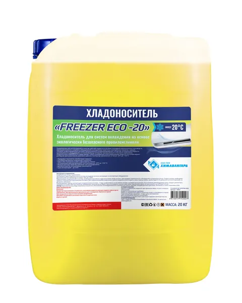 Хладоноситель FREEZER ECO-20 (пропиленгликоль, канистра 20кг)