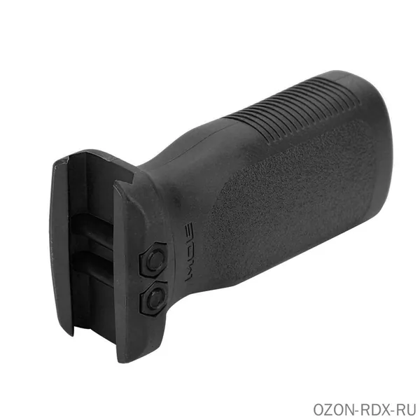 Tactic Nylon Rail Vertical Grip Foregrip для 20mm Picatinny Rail System (Black), материал Nylon, размер 9.3 * 4.8 * 3.3cm, вес 61g, для toy gun, water gun, soft bullet gun, с 2 bolts lock, 100% Brand