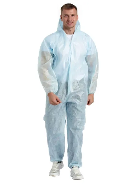 Комбинезон одноразовый ВО ламинированный, размер.48-54 (L-XL) (шт)