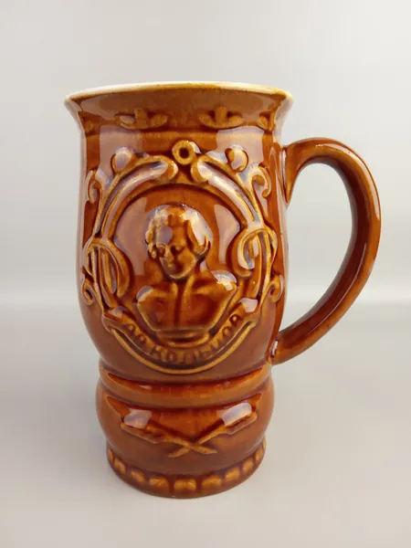 Кружка пивная керамическая, винтаж