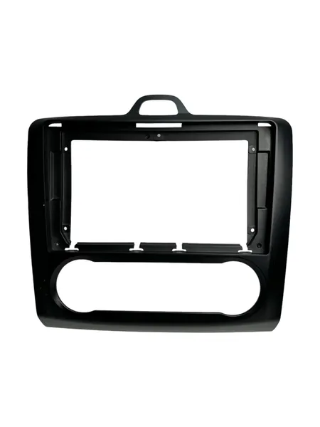 Переходная рамка для Ford Focus 2 2005-2011, 9 дюймов, черный матовый, климат-контроль