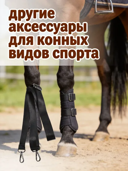 Набор регулируемых ремней для лошадиных попон из нейлона с двойными металлическими застежками для крепления