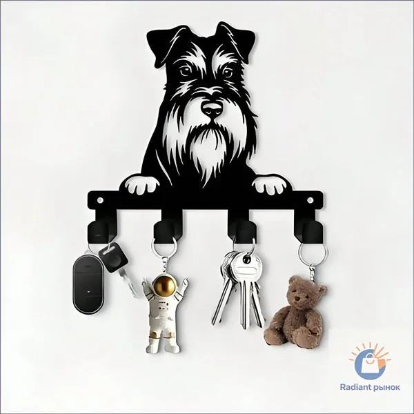 Ключница настенная с 4 крюч.
