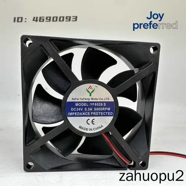 Вентилятор Охлаждения YF8025S DC24V 0.3A 8025 80*25MM Подходит Для Преобразователей Частоты