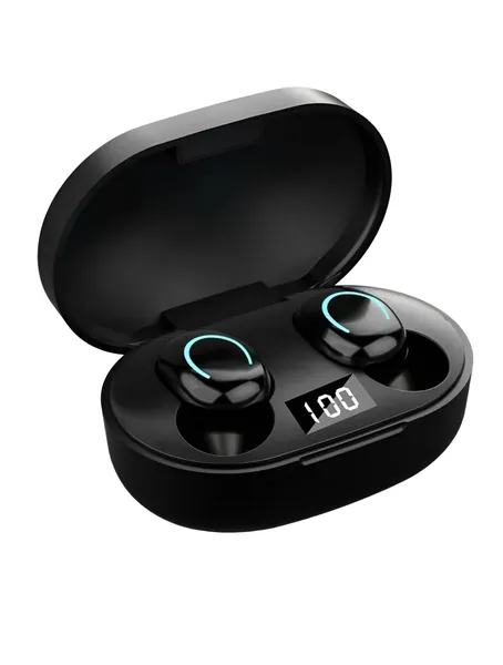 Наушники беспроводные с микрофоном, Bluetooth, microUSB, USB Type-C, черно-серый