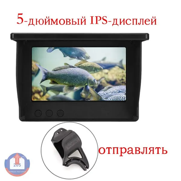 Кейс для подводной камеры 5 дюймов, черный матовый