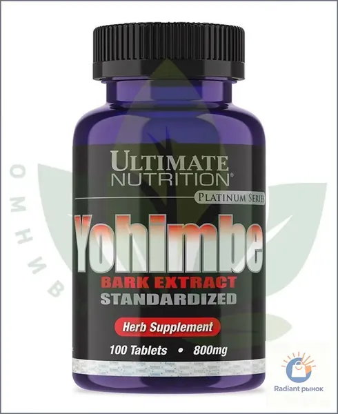 Yohimbe Bark Extract 800 мг (100 таб)