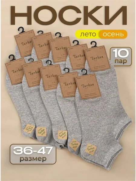 Носки мужские, 10 пар