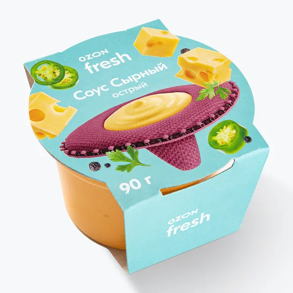 Соус сырный острый 90 г, Ozon fresh