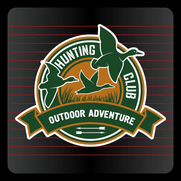 Наклейка Hunting Club-061 / Охотник