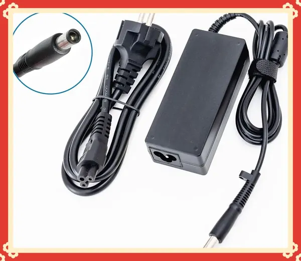 Для блока питания ноутбука HP 18.5V 3.5A 65W (разъём 7.4x5.0) для Pavilion G6 DV6 2000 DM1, EliteBook 840 G3 2570p 2740p 2760p 9470m, ProBook 650 640 470, Compaq CQ56 CQ57, CQ60 CQ61, HP 255 635