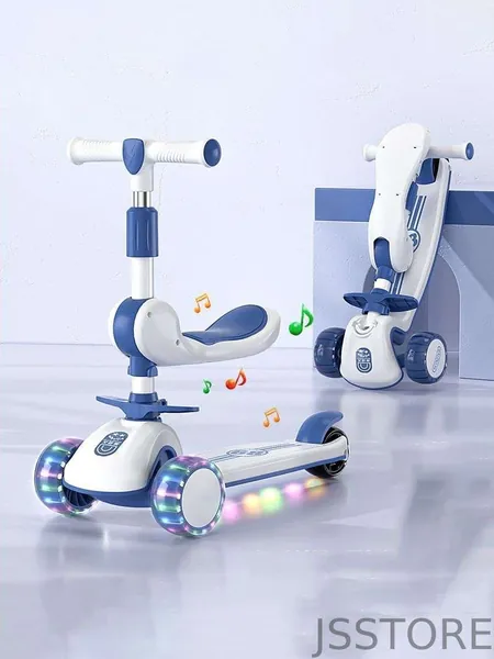 Самокат PP-TY01239-250521M-25, синий
