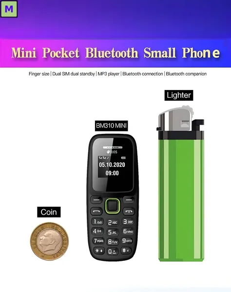 Мобильный телефон Мобильный телефон New Bee 2G, черный/сер, черно-серый