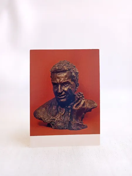Открытка винтажная "С.Т. Коненков. Греческий патриот Никос Белоянис"