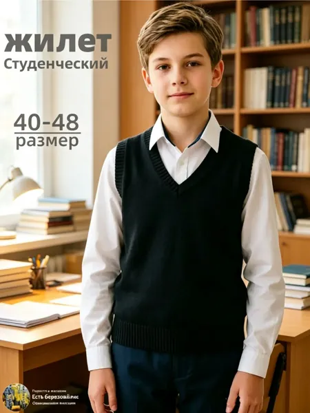 Жилет трикотажный
