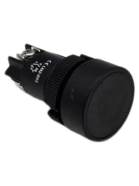 LXA2 (3SA5)-EH125, Кнопка "Старт" с фиксацией, d22мм, OFF-ON, IP40 3А 240В, цвет толкателя чёрный, RUICHI Арт. LXA2 (3SA5)-EH125 off-on
