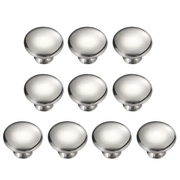 Модные ручки для шкафов, 10 шт., Серебро - L