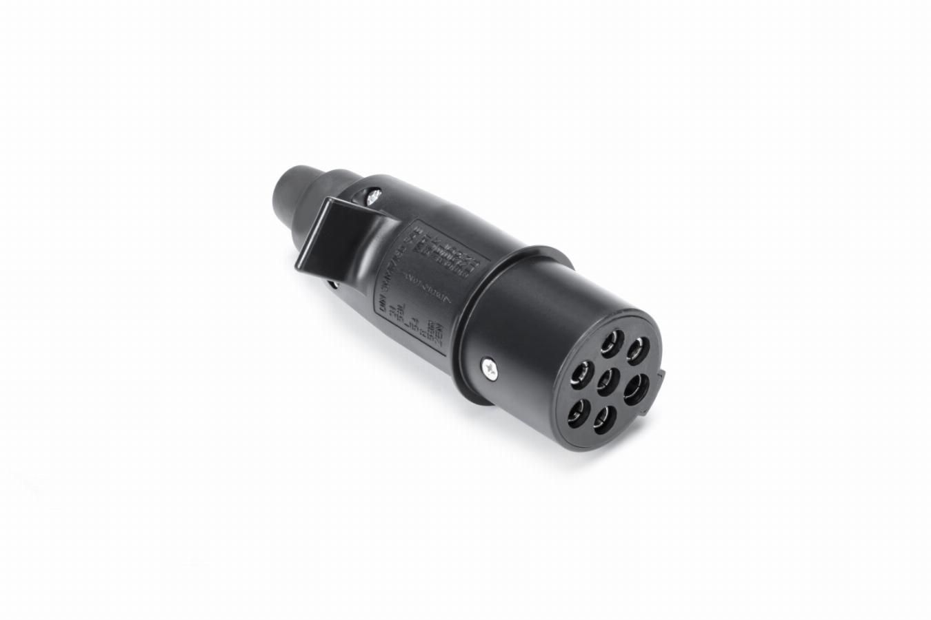 Разъем 7-pin 24V Typ N MB, DAF, Scania, Volvo, Renault (Topcover)