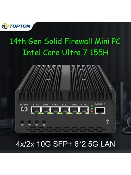 Топтон Мини-ПК Intel Ultra 9 14-го поколения U9 185H 4x10G S