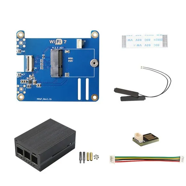 (A J Q K) Для 5 PCIE - M.2 E-Key Модуль WiFi7 + Комплект USB-Адаптера