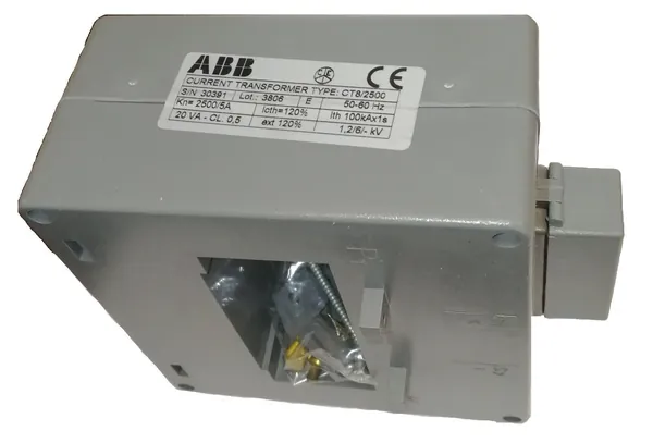ABB_Трансформатор тока CT8/2500/5A, класс 0.5 с хранения_2CSG521240R1101