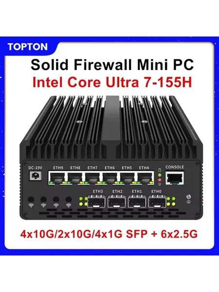 Solid Ultra 9 185H 7 155H Мини-ПК для домашнего серве