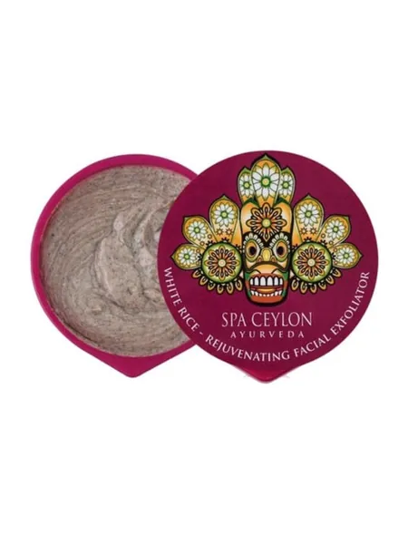 SPA CEYLON Омолаживающий скраб для лица и тела женский "БЕЛЫЙ РИС" , 10 гр.