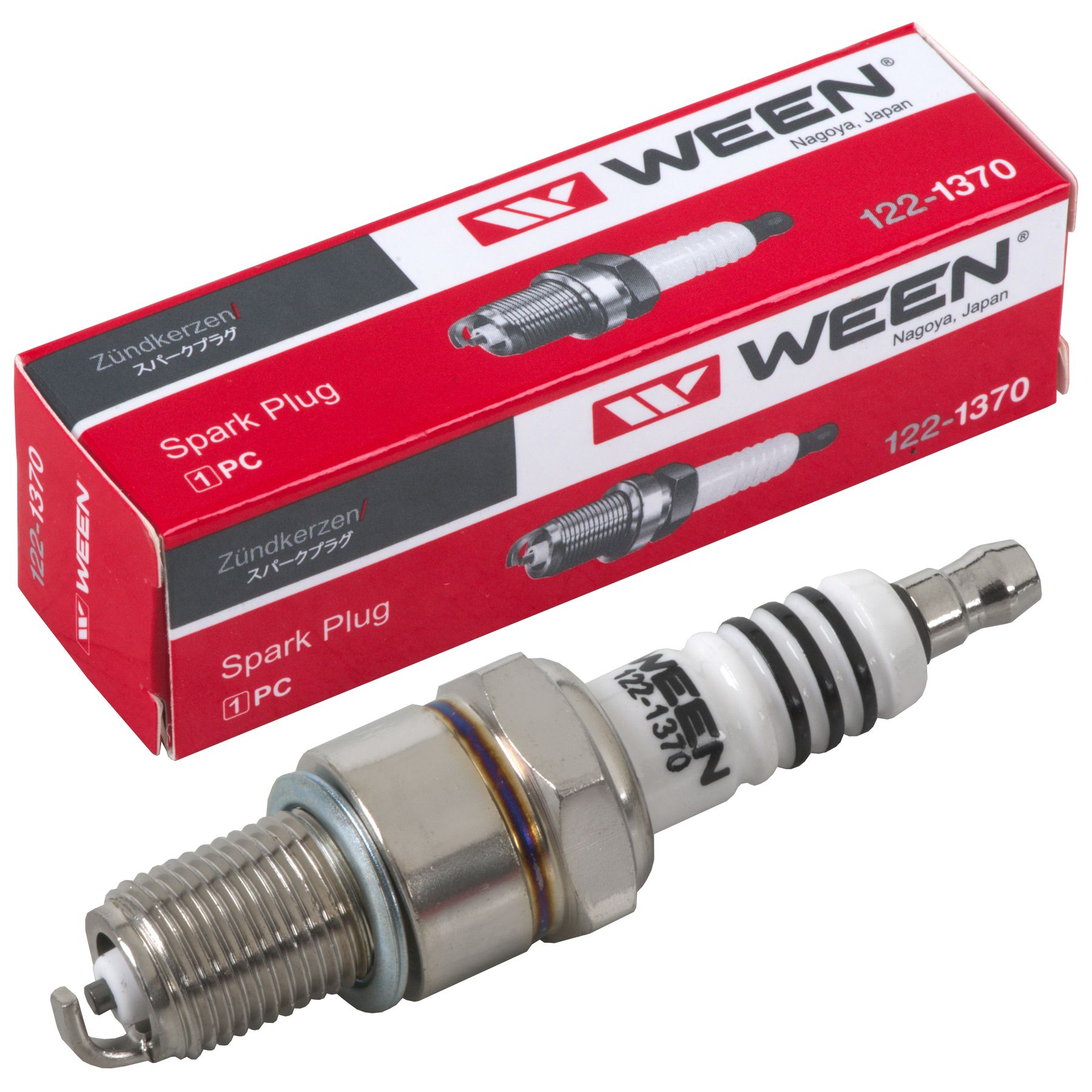 Свеча зажигания WEEN 122-1370 для Лада (инж. 8 кл) 2104-2107, 2108-2115, 2110-2112, Калина (1117-1119), Приора (2170-2172), Гранта (2190-2191), 4x4, Largus 1.6 (ВАЗ 11186, 11189), ГАЗ УМЗ 4216