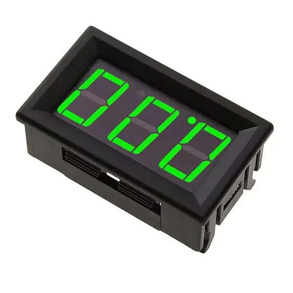 1pcs DC 5V-120V 2 провода 0,56-дюймовый цифровой светодиодный мини-прибор для измерения напряжения для определения напряжения, СВЕТОДИОДНЫЙ цифровой тестер напряжения,ПОСТОЯННЫЙ ТОК 5В-120В