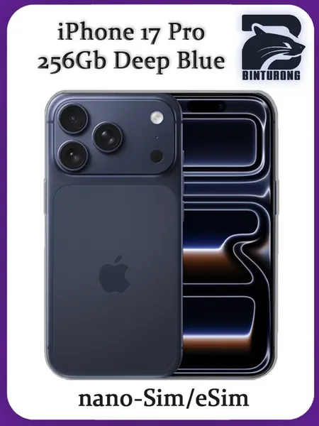 iPhone 17 Pro 256 ГБ Deep Blue, nano SIM + eSIM