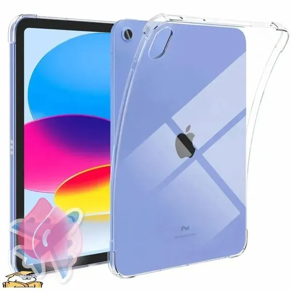 Прозрачный чехол из ТПУ для ipad (A16) 11-го поколения 11-дюймовый смарт-чехол 2025 года Мягкая защитная чехол для iPad 10-го поколения 10,9-дюймовый 2022 года Корпус