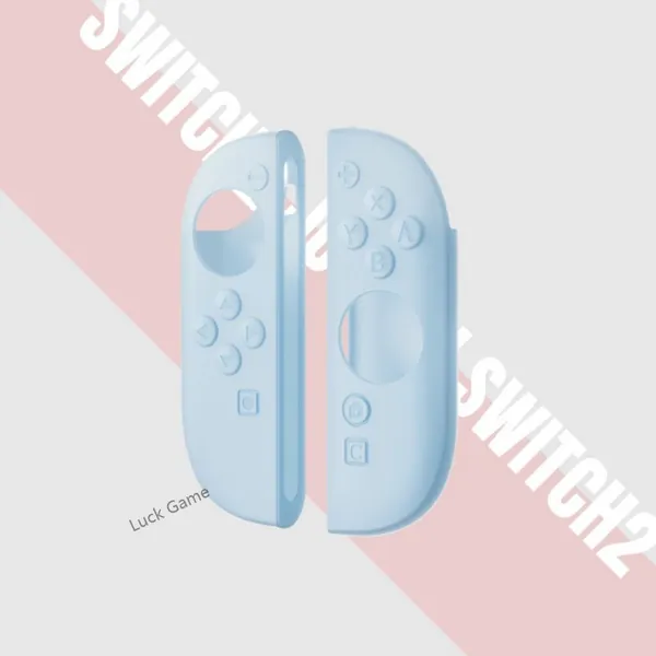 Силиконовые чехлы для контроллеров Nintendo Switch 2 (NS2), пара, защитные, антискользящие