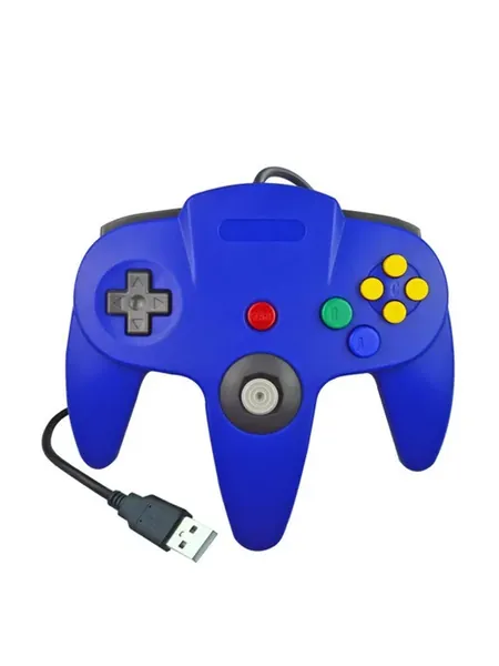 USB-контроллер N64 для Windows, Синий