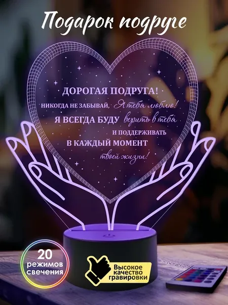 Подарок любимой подруге на день рождения оригинальный др